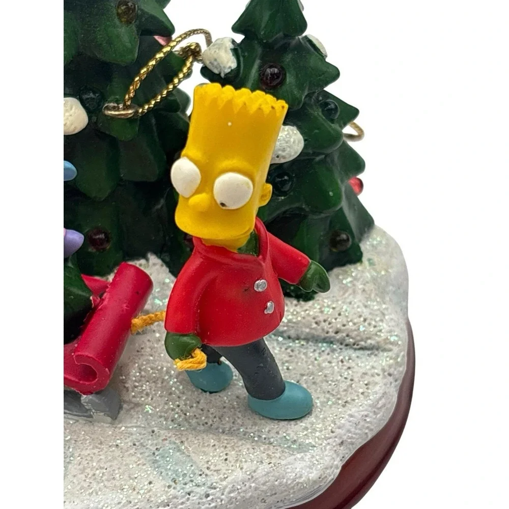 The Simpsons Bradford Christmas Ornament Illuminated 